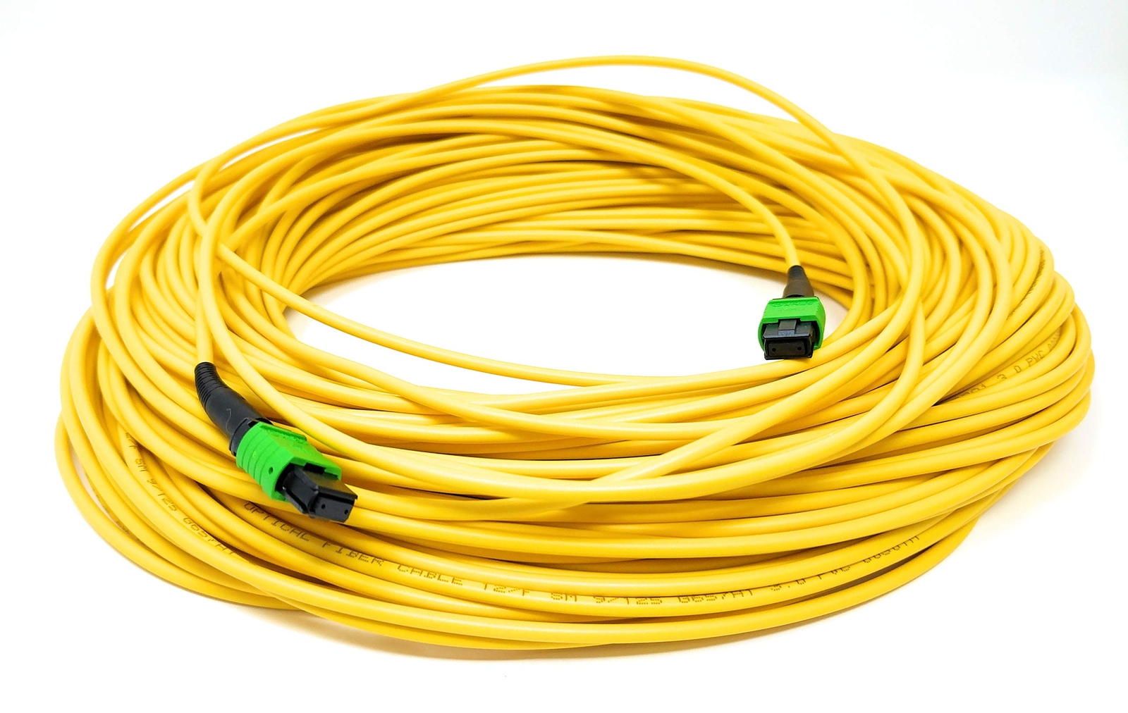 12 Fiber Trunk Cable MTP F Singlemode Type A Ofnr 20M Fiber Optic Patch Cable