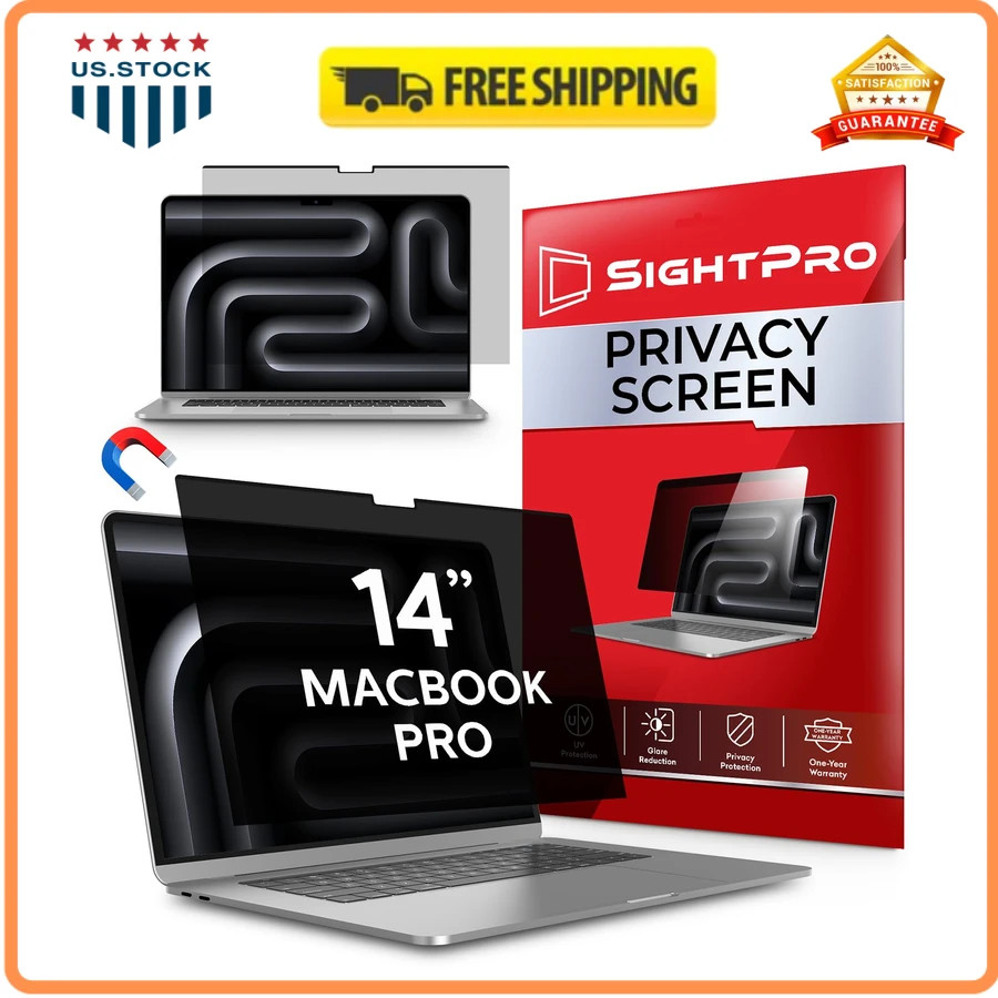 SightPro Magnetic Privacy Screen for MacBook Pro 14 Inch 2021-2026 Models