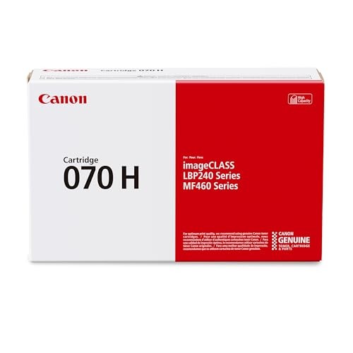Canon Genuine 070 Black Toner Cartridge High Capacity Compatible with