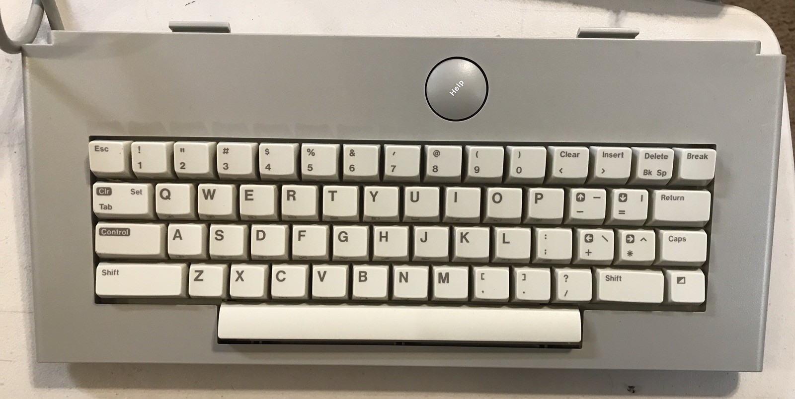 XEGM KEYBOARD W/CASE & cable for Atari XEGM Computer A condition