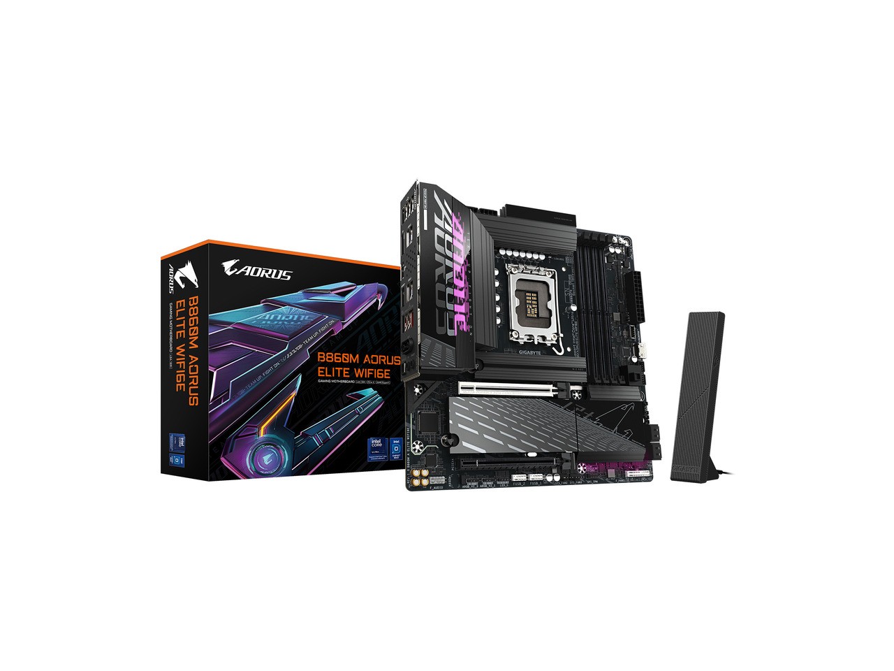 GIGABYTE B860M AORUS ELITE WIFI6E Intel Core Ultra (Series 2) LGA 1851