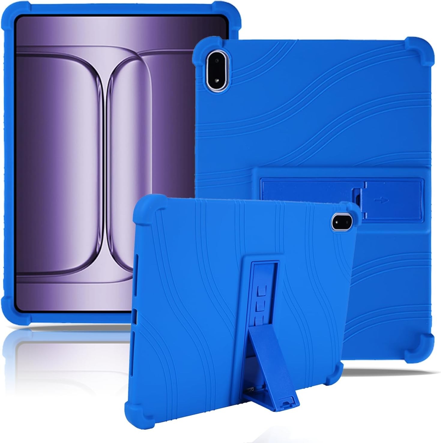 Case for OnePlus Pad 3 Tablet 13.2inch, Soft Silicone, Adjustable Bracket