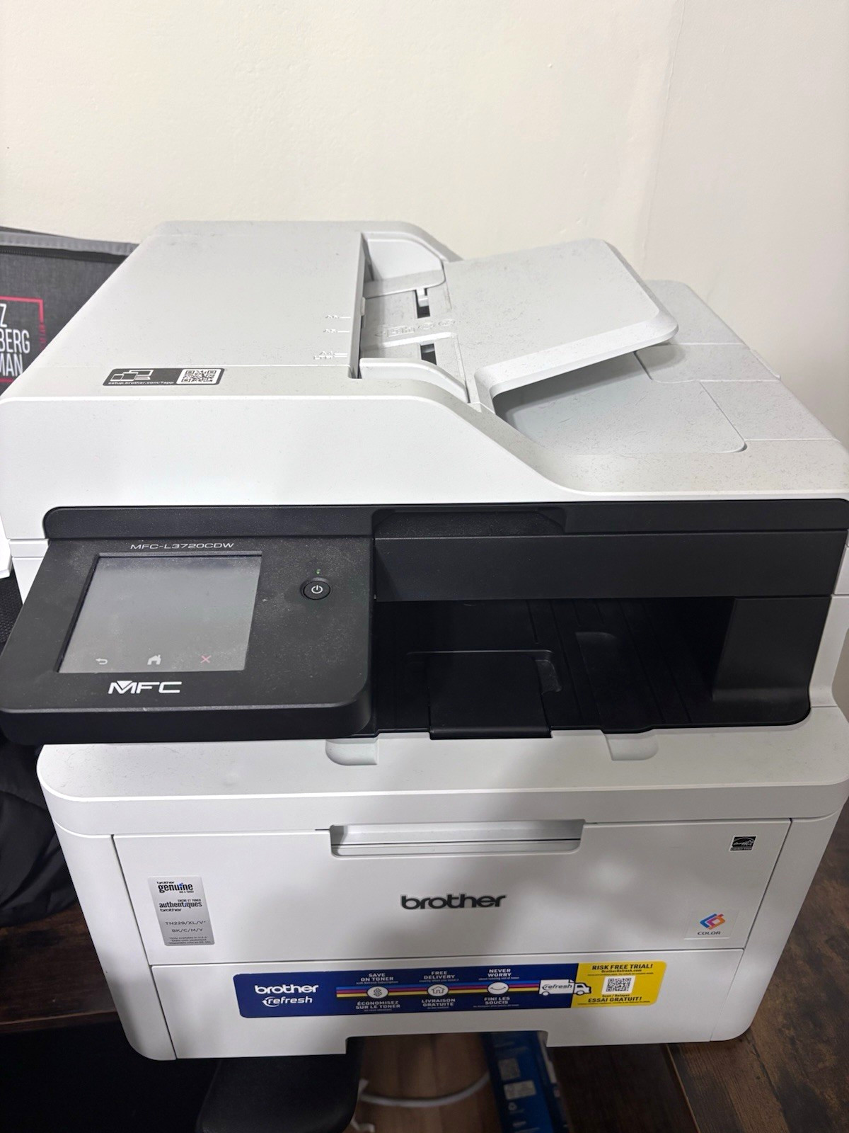 Brother MFC-L3780CDW Color Laser All-In-One Printer Wireless Duplex Fax