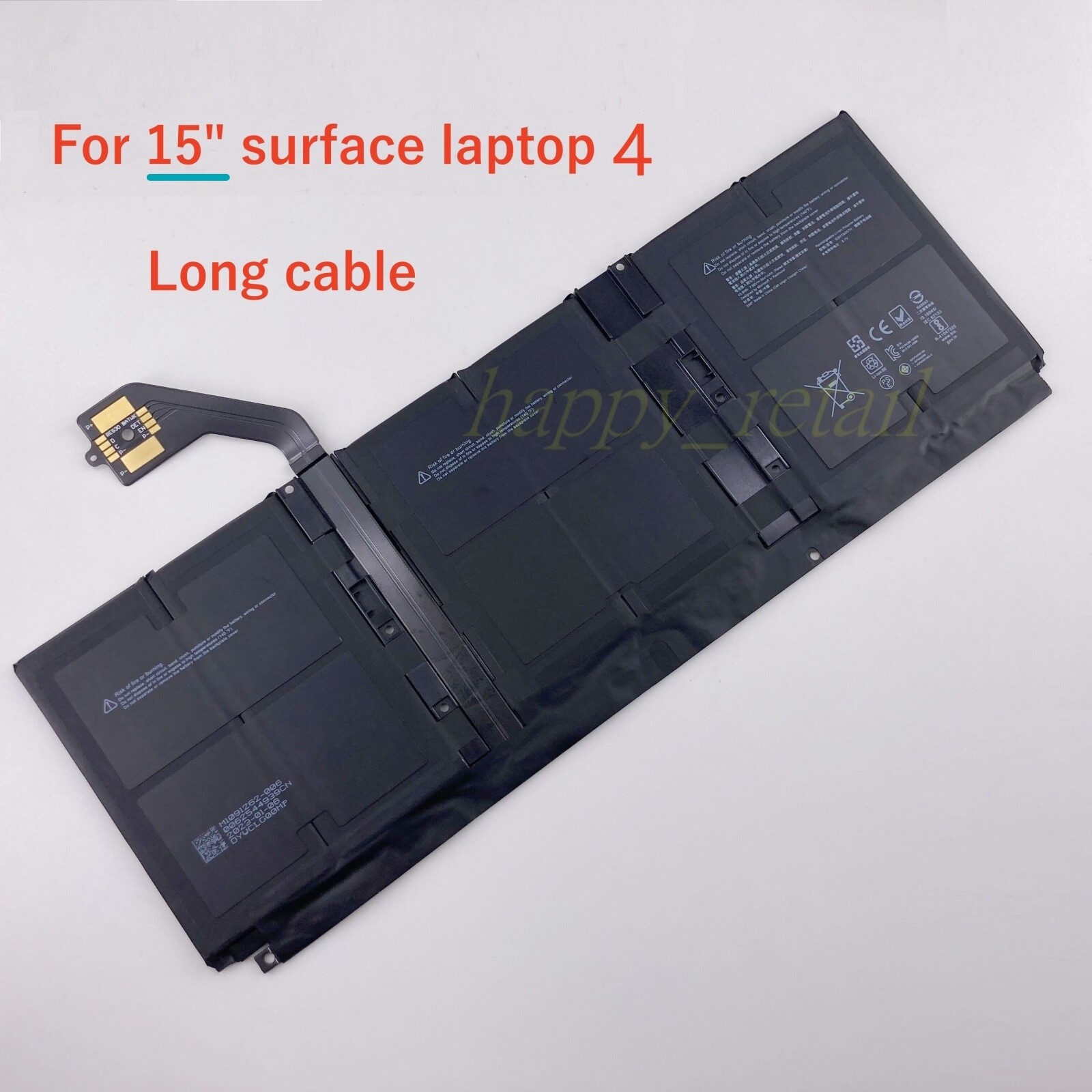 New Battery G3HTA052H G3HTA057H for Microsoft Surface Laptop 3 4 13.5" / 15"