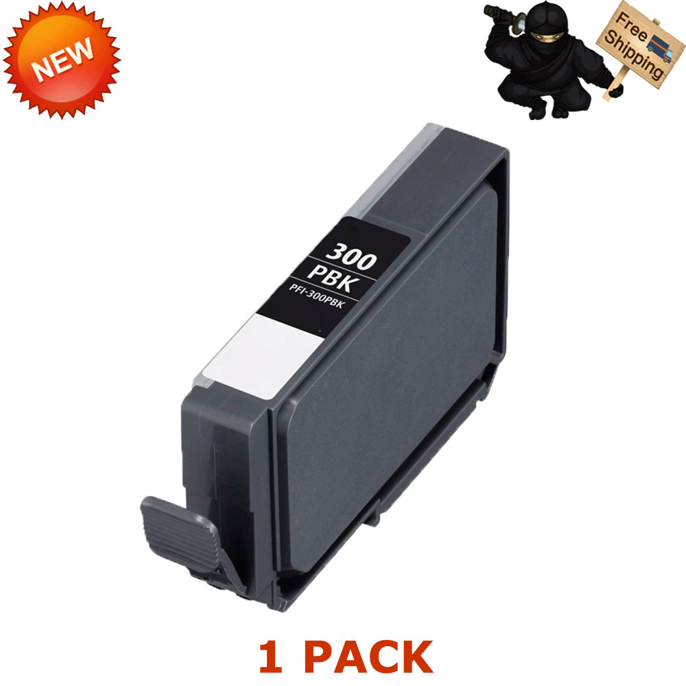 PFI-300 Photo Black Ink Cartridge Compatible For Canon imagePROGRAF Pro 300 PBK