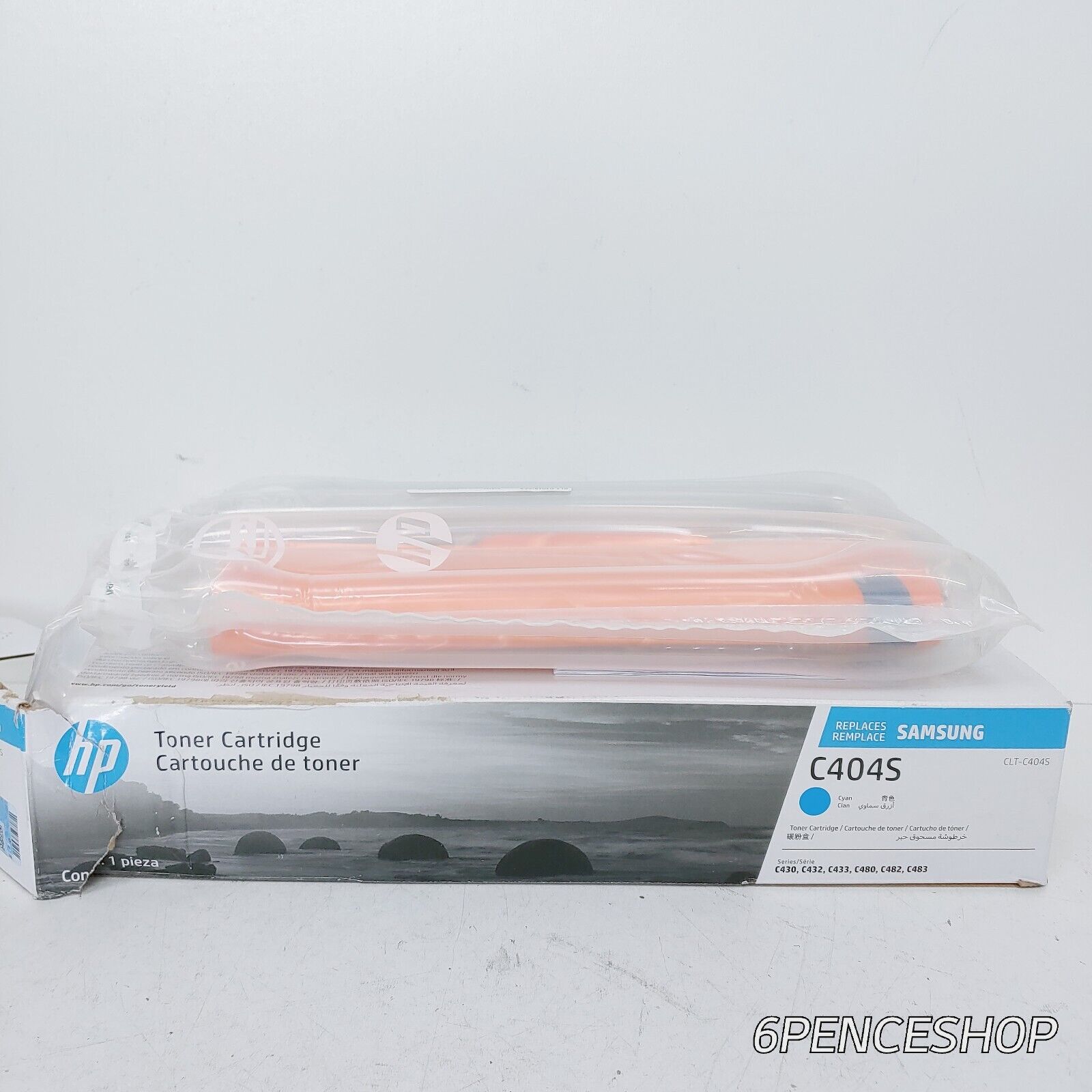 *Sealed in Open Box* Hp C404S Cyan Toner Cartridge Compatible Samsung CLT-C404S