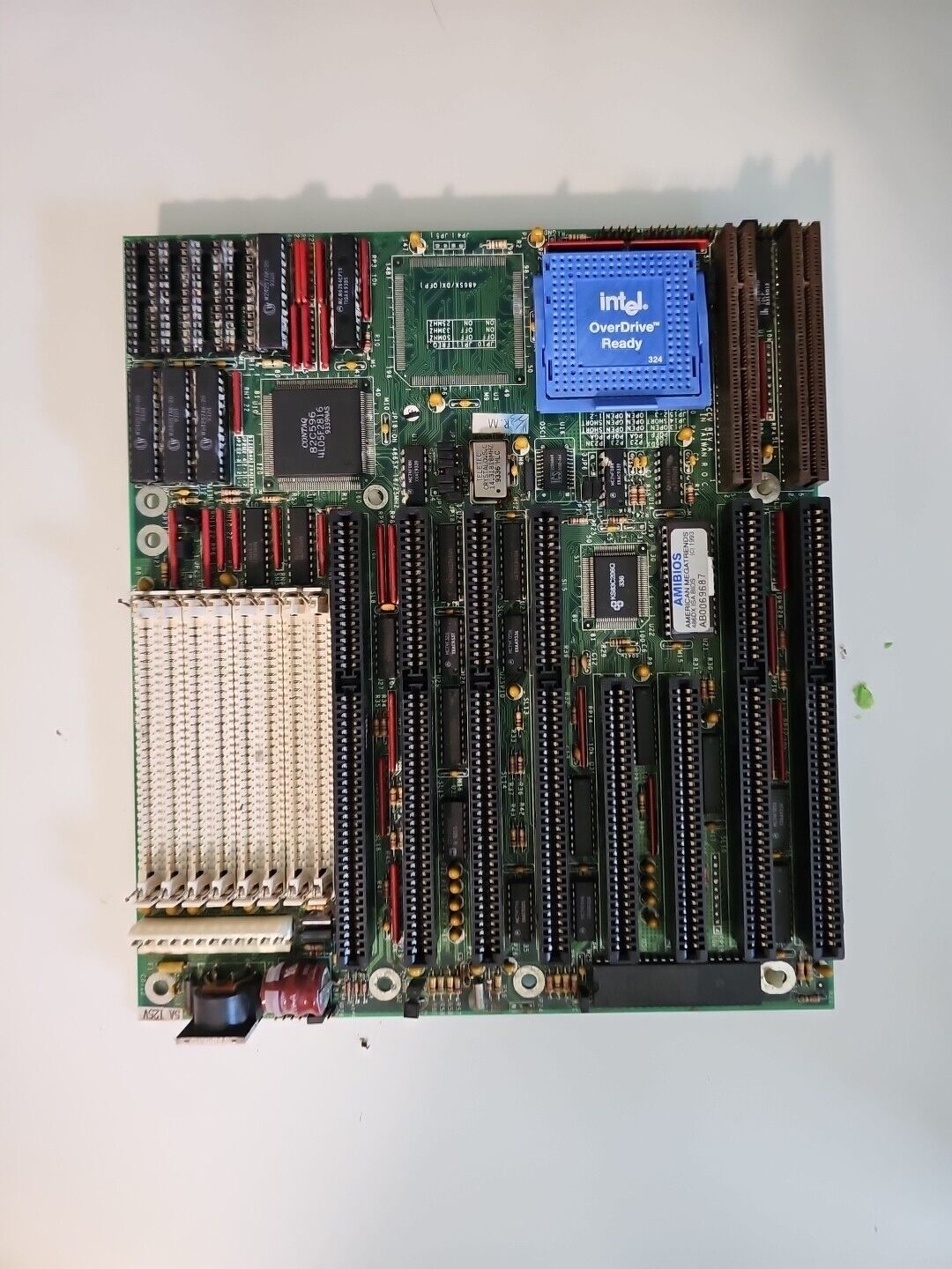 Contaq 486-CCV 486 Socket 1 AT ISA VLB Motherboard -Vintage Retro - UNTESTED