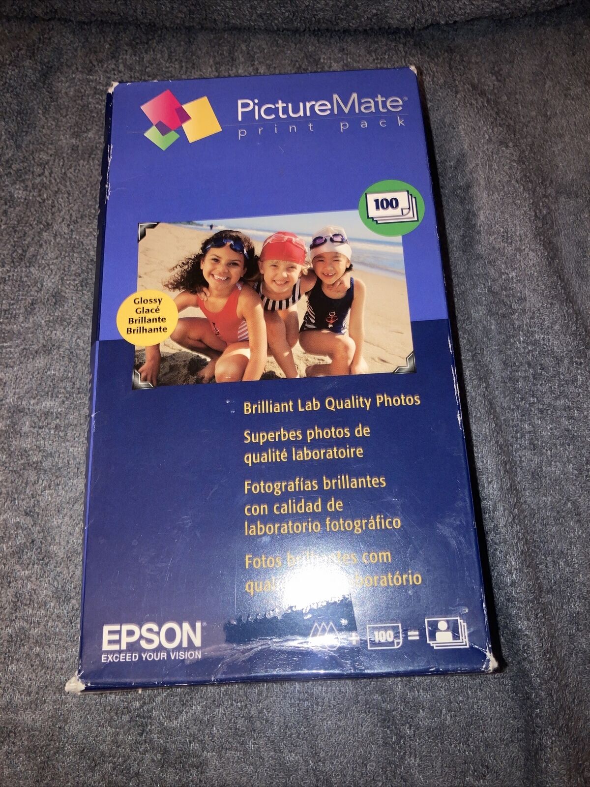Epson T5570 Picture Mate Print Pack Cartridge + 100 Glossy Sheets Dated 09/2009