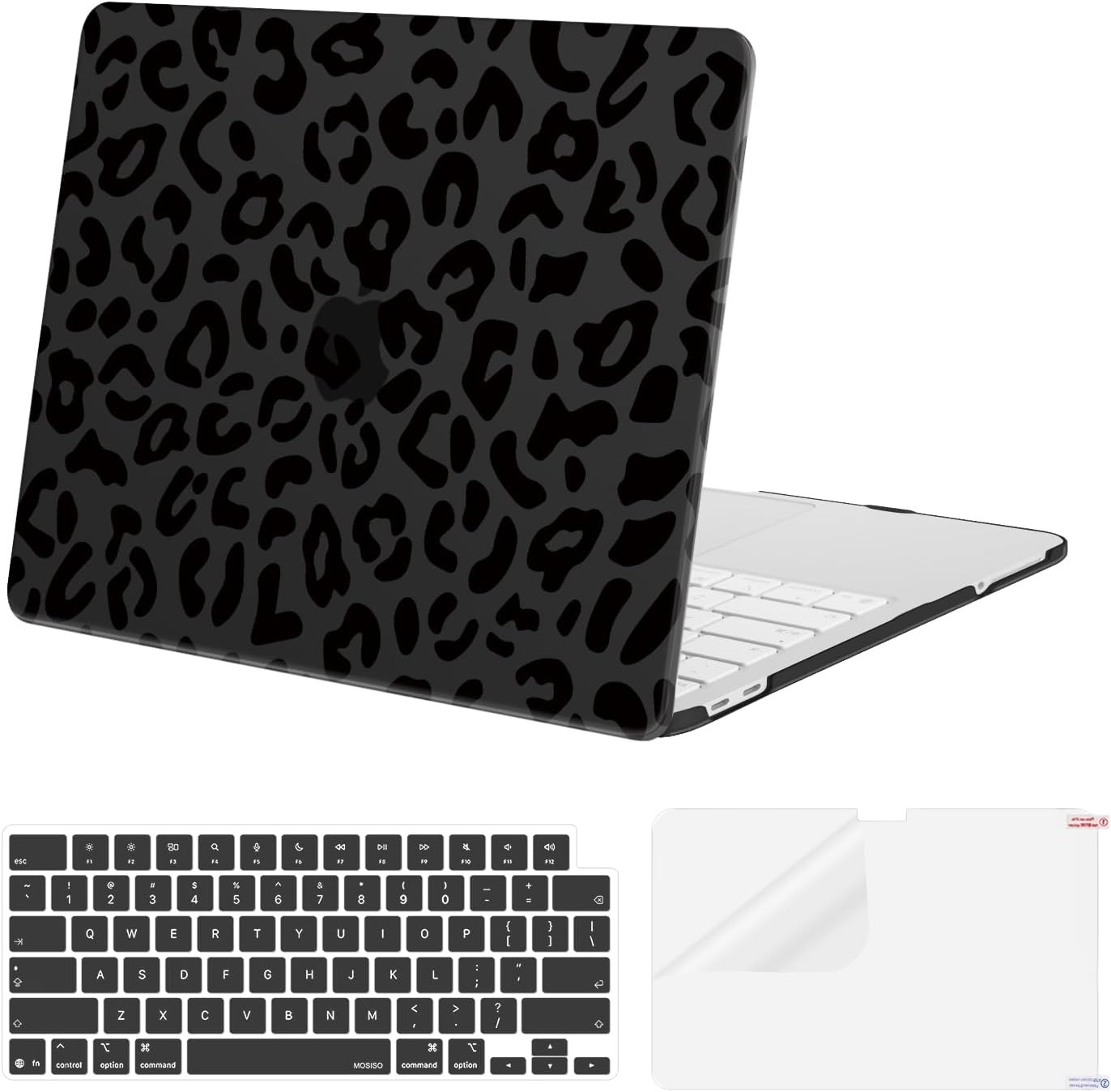 Leopard Grain Hard Case Compatible with MacBook Neo 13 inch