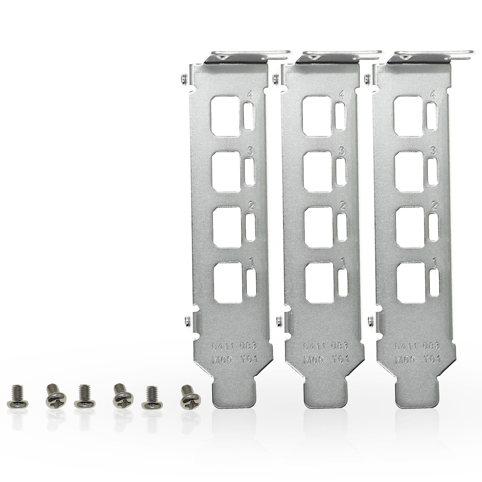 3 PCS Low Profile Short Bracket For NVS510 T1000 T600 P400 P1000 P600 P620 K1200