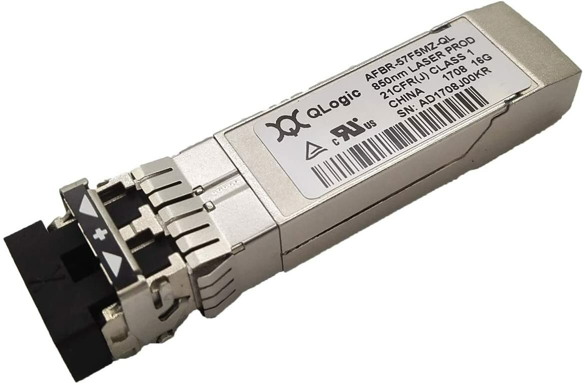 QLOGIC 16GB/S 850NM FIBER CHANNEL FC SFP+OPTICAL TRANSCEIVER / AFBR-57F5MZ-QL