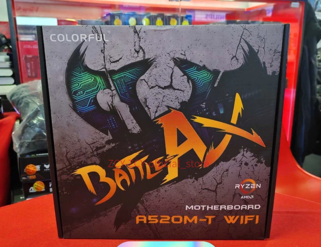 COLORFUL BATTLE-AX A520M-T WIFI V14 AM4 M-ATX Motherboard