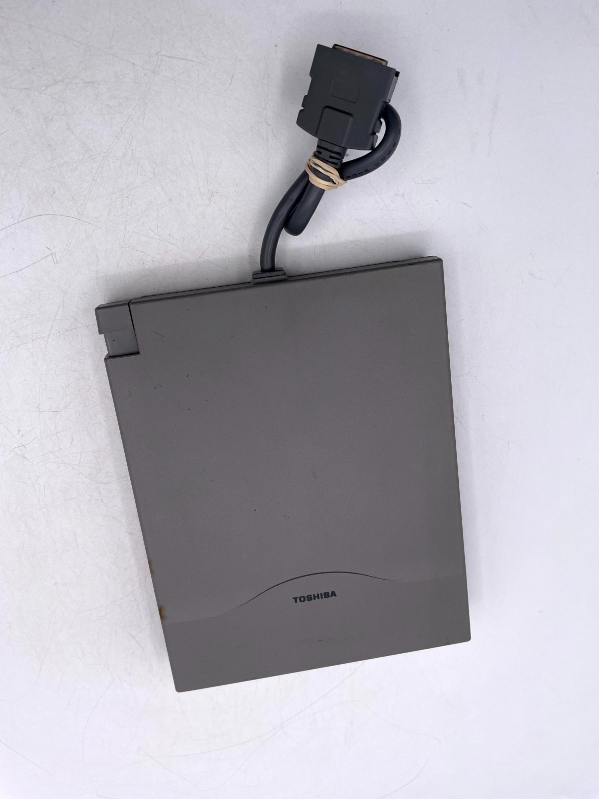 Toshiba MKZ0801A External FDD Floppy Disk Drive Attachment Case Gray for Laptops