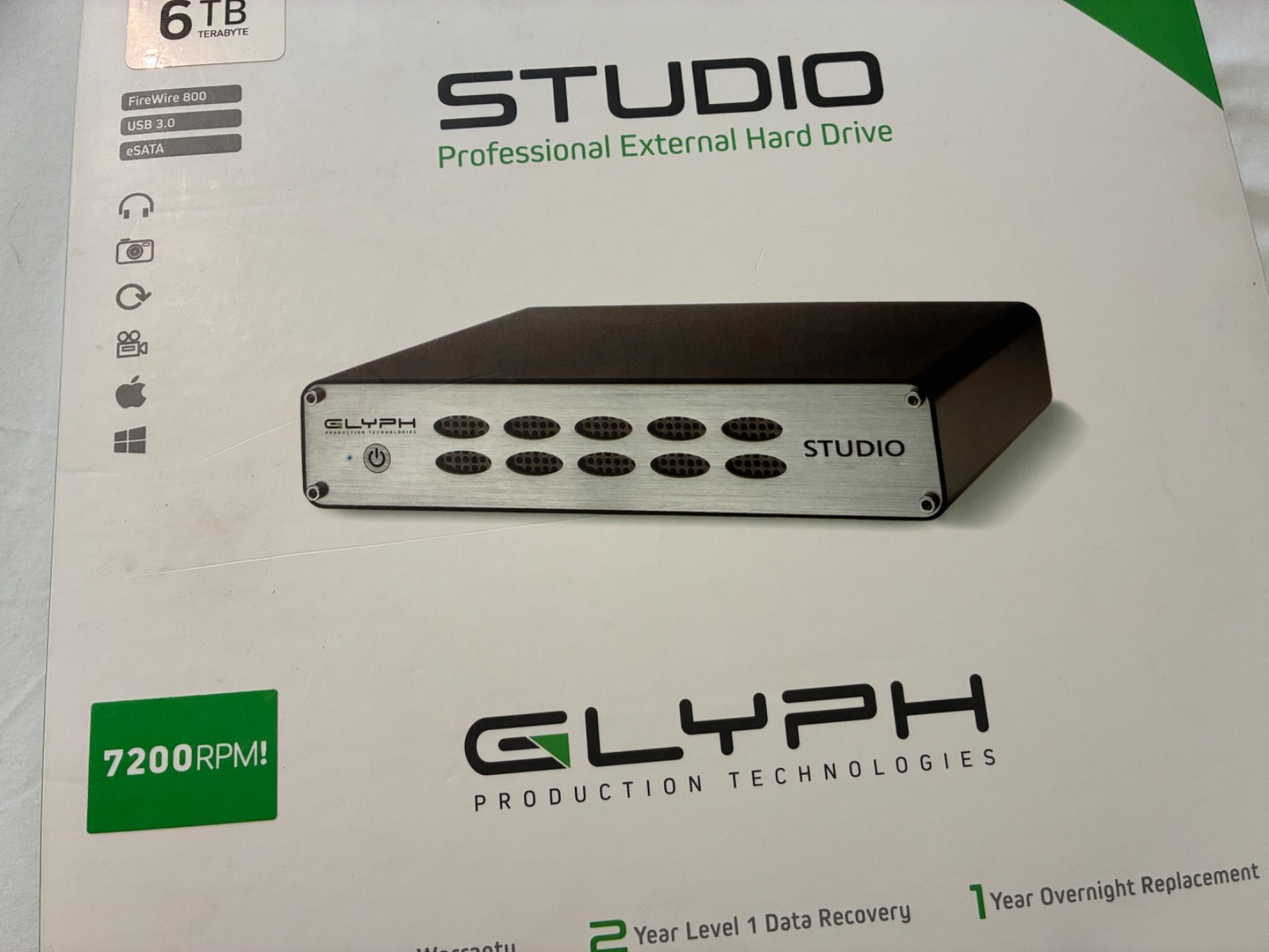 Glyph StudioRaid 6TB External HDD