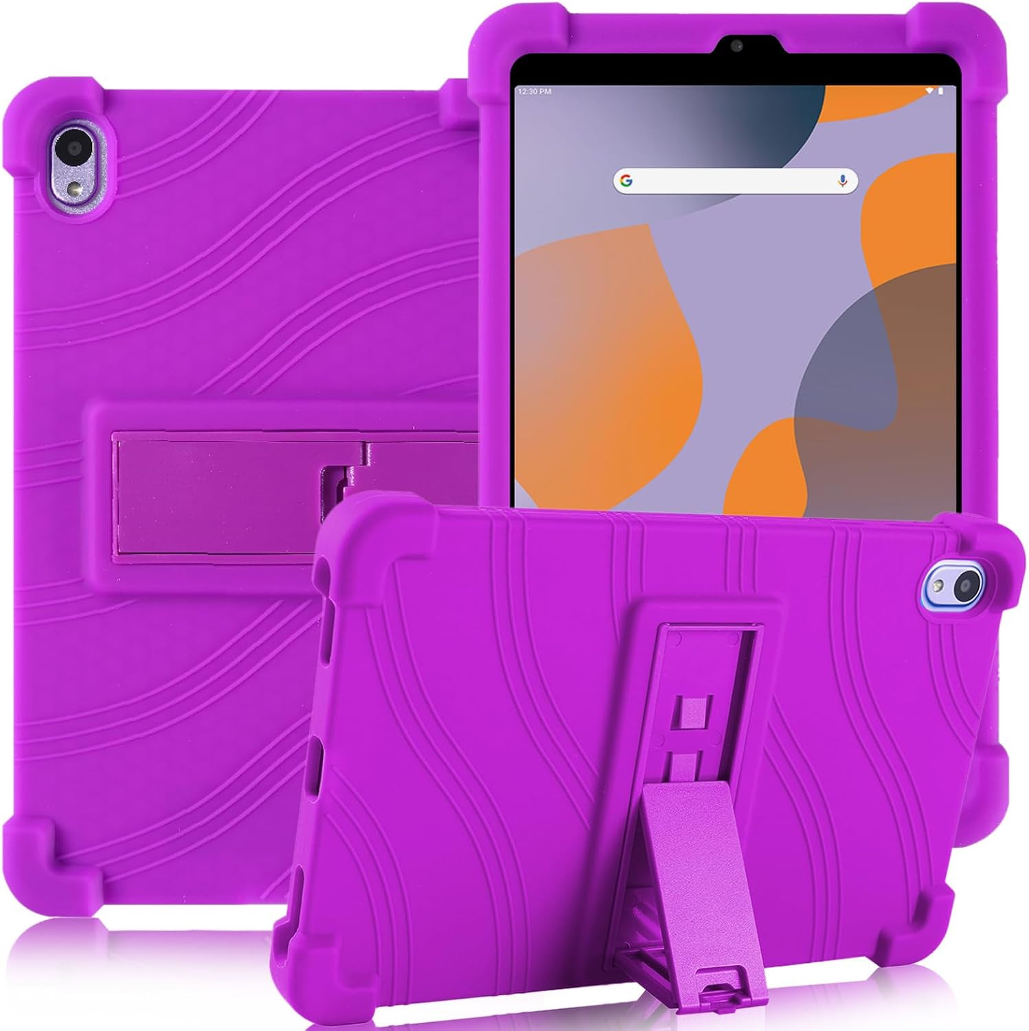 for Walmart Onn 8 Inch Tablet Case 2024 ,Purple | Soft Silicone Kids