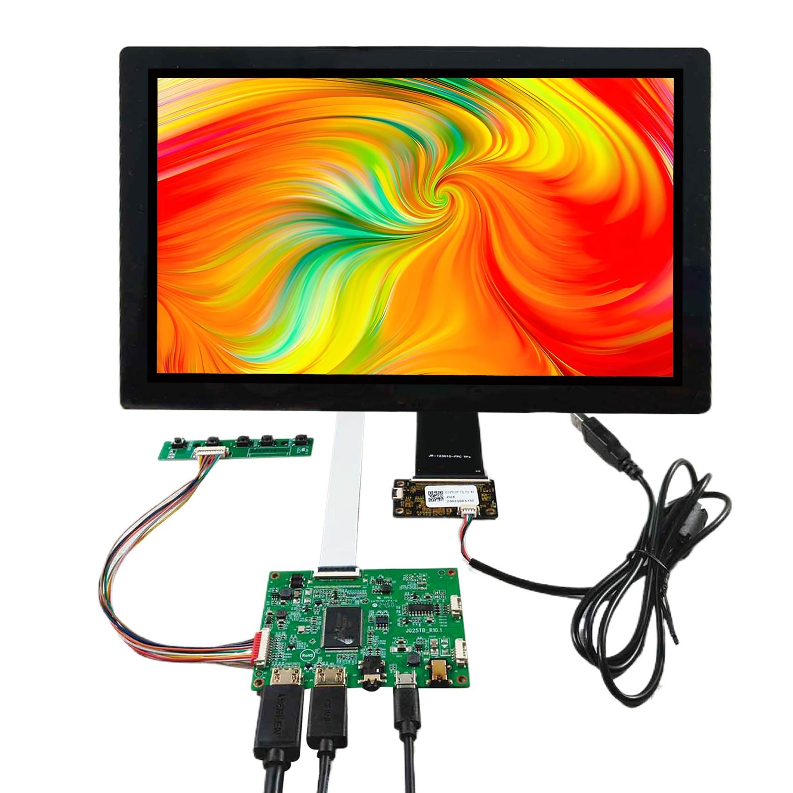 Mini HD LCD Controller Board 11.6inch 1920x1080 Capacitive Touch LCD Screen