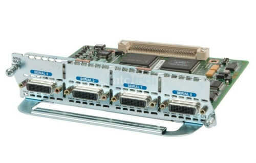  Cisco NM-4A/S Async/Sync Network Module For CCNA CCNP CCIE 