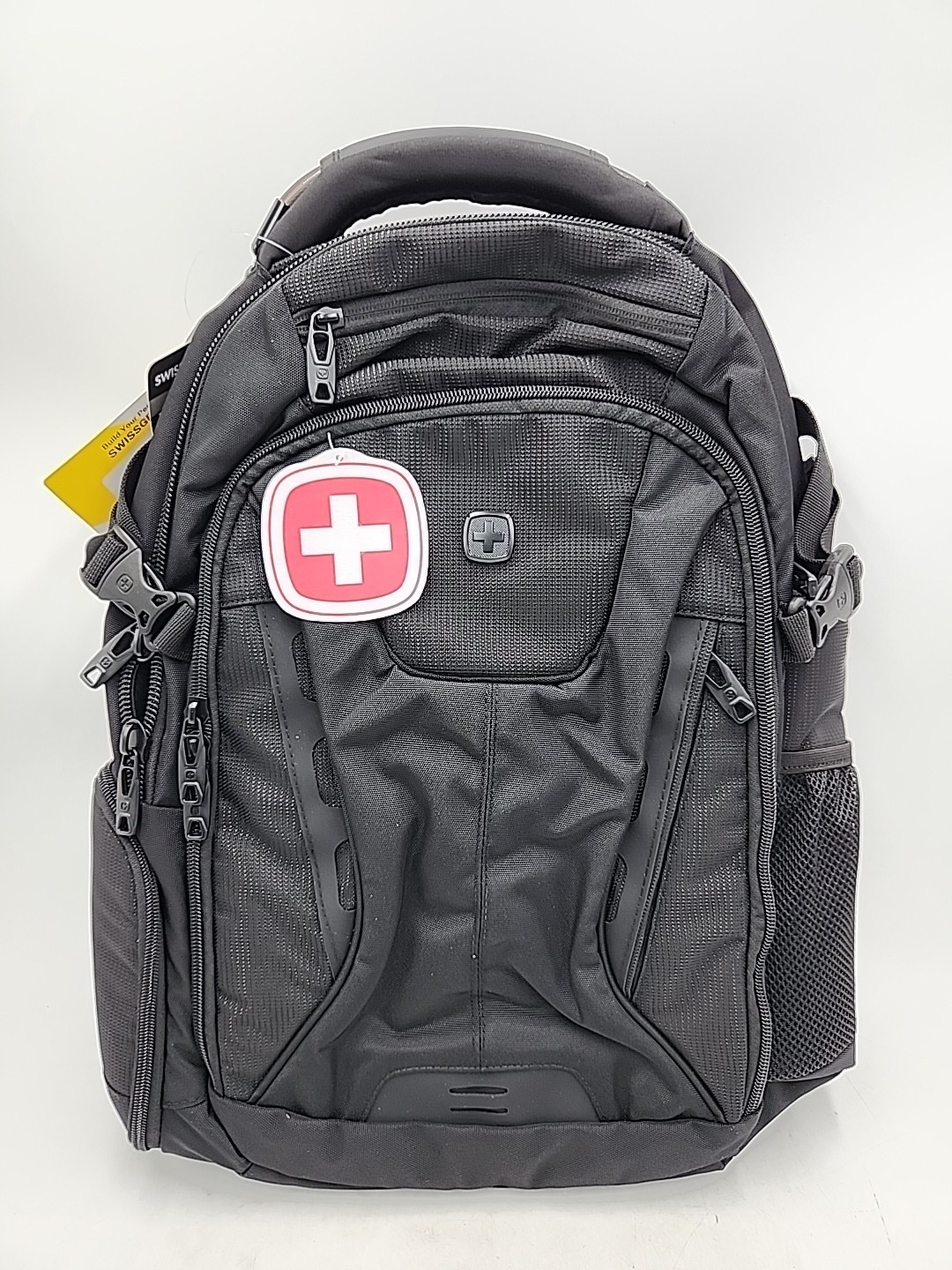 NEW SwissGear - Commander USB ScanSmart Laptop Backpack - Black