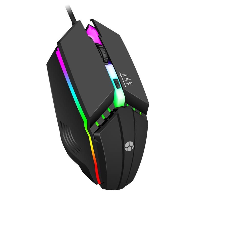 Guiheng Wired Gaming Mouse, Optical USB Mice for Laptop/Desktop, 800 to Black