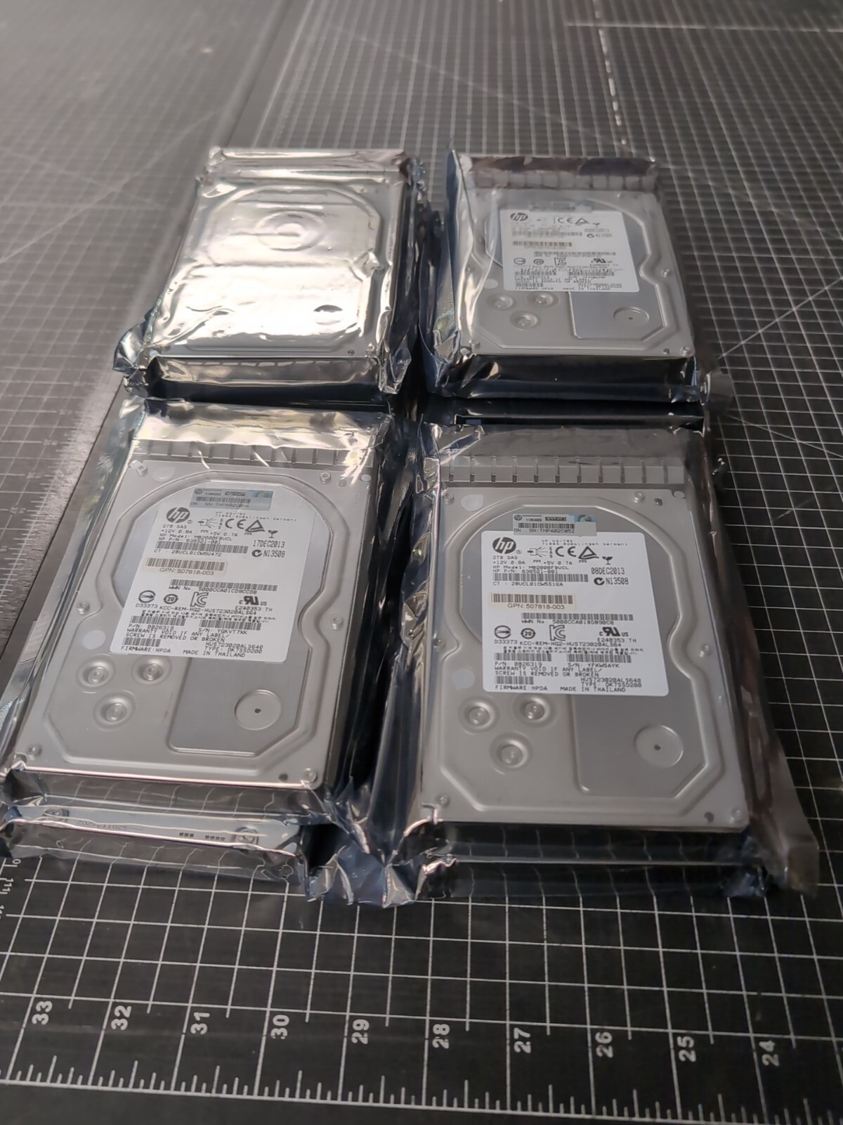 HP MB2000FBUCL 638521-001 2TB 7.2K 3.5" 6G DP SAS Midline Hard Drive