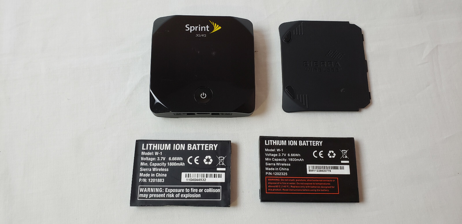 Sierra Wireless Sprint 802S Aircard Hotspot Mifi 3G/4G w/ Battery D11