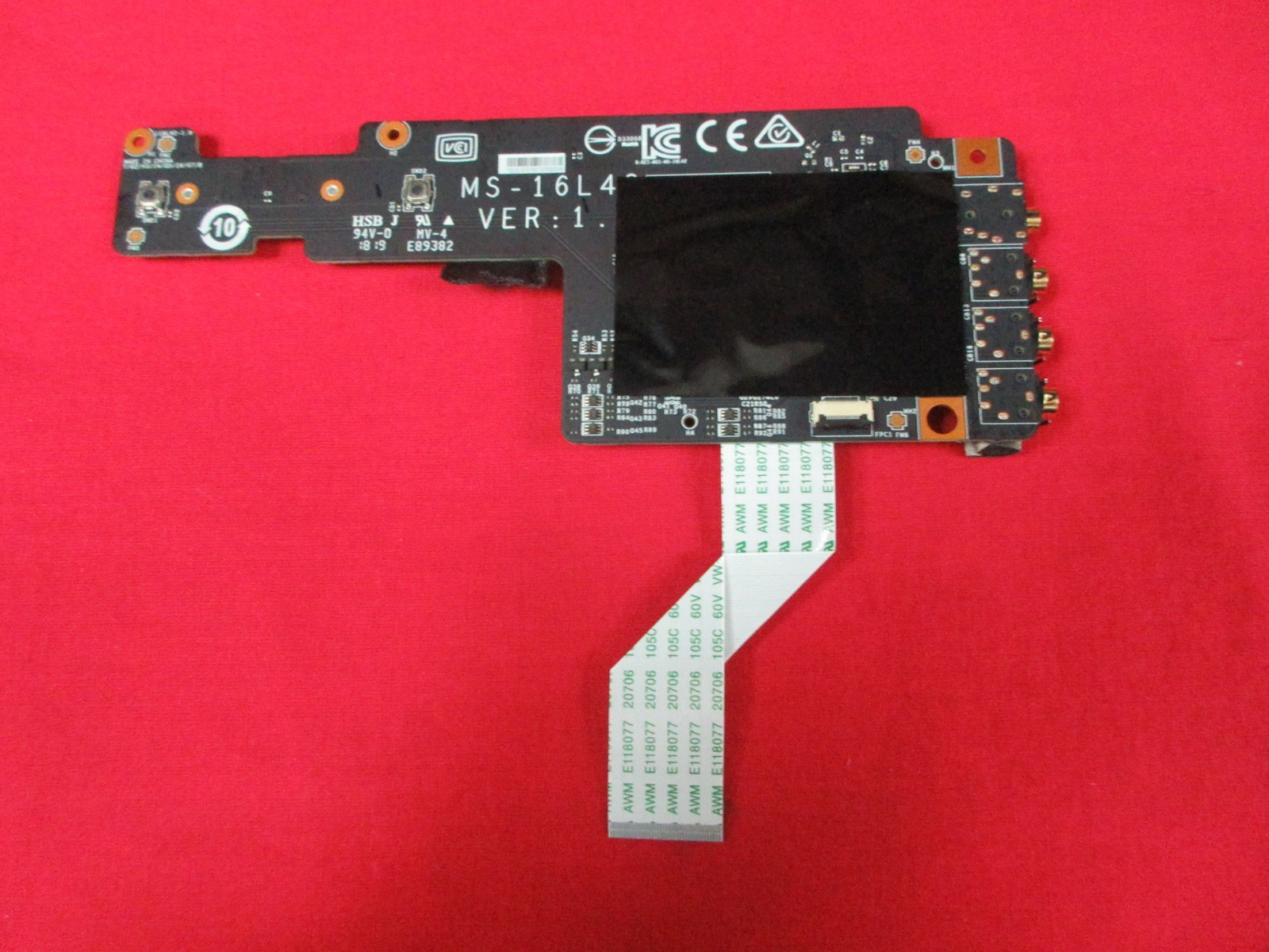 ORIGINAL MSI TITAN GT63 AUDIO BOARD MS-16L42