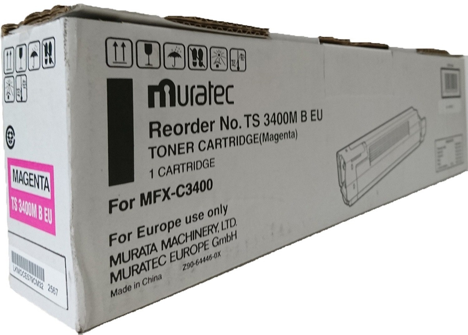 Genuine Muratec TS-3400M Magenta Toner Cartridge