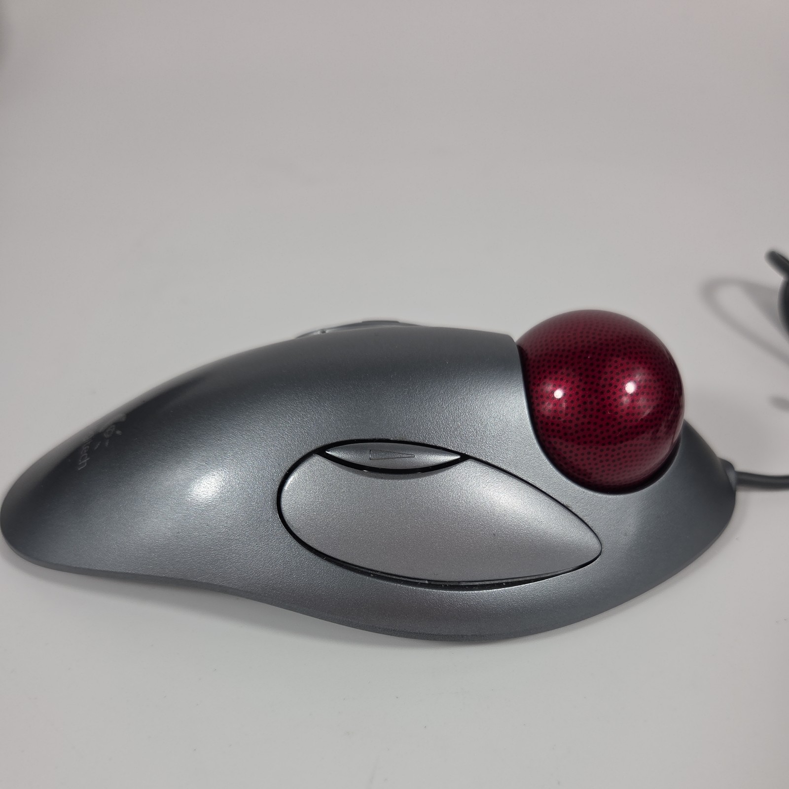 Logitech Trackman Marble Trackball Wired USB Mouse T-BC21, P/N 810-000767 Tested