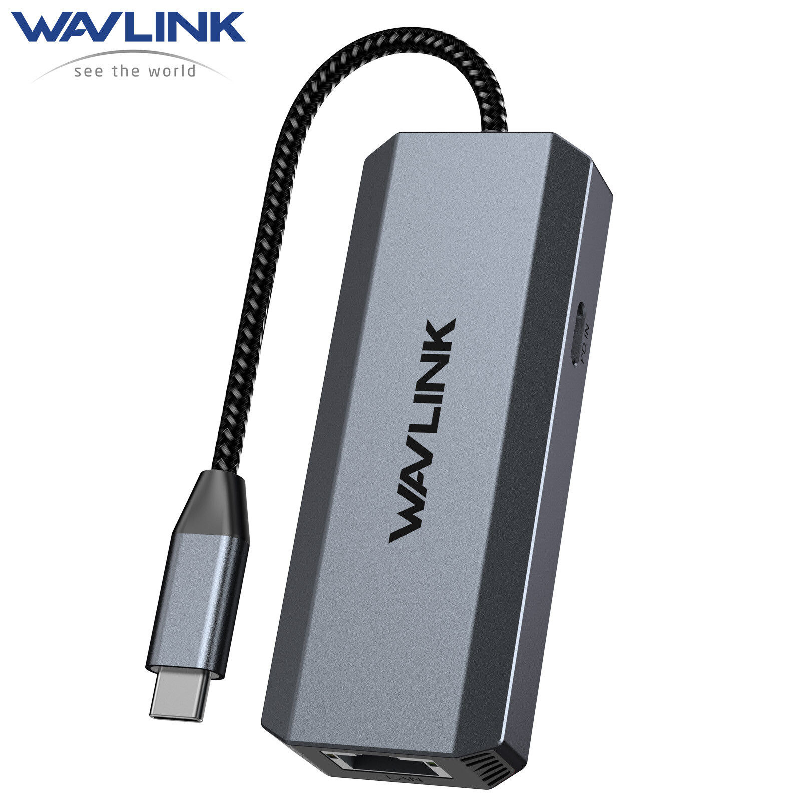 5G/2.5G USB C Ethernet Adapter Network Adapter for USB C/Thunderbolt 3 Laptop