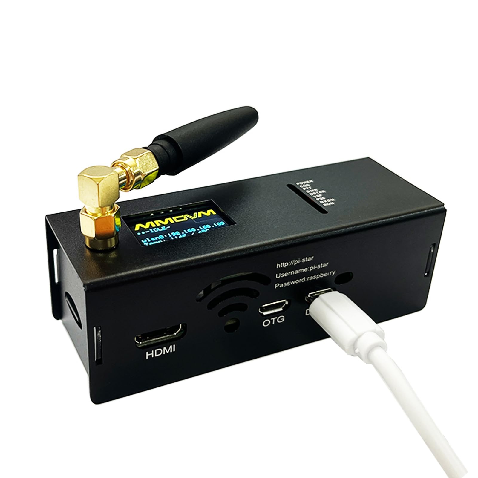 Upgraded MMDVM Hotspot 4.2 Digital Voice Modem WiFi & Ethernet WLAN Port DMR...