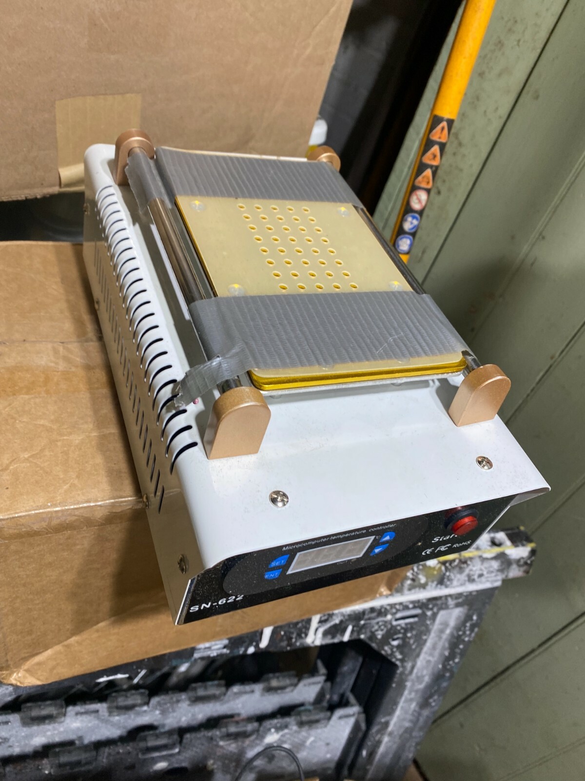 Vacuum OLED LCD Glass Screen Heat Separator Hot Plate Cellphone Screen Repair