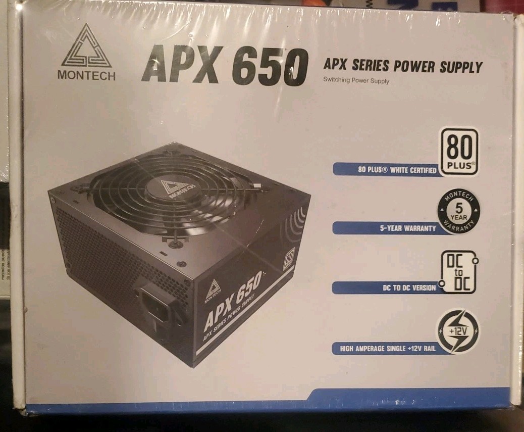MONTECH APX 650W ATX12V DC-to-DC Power Supply