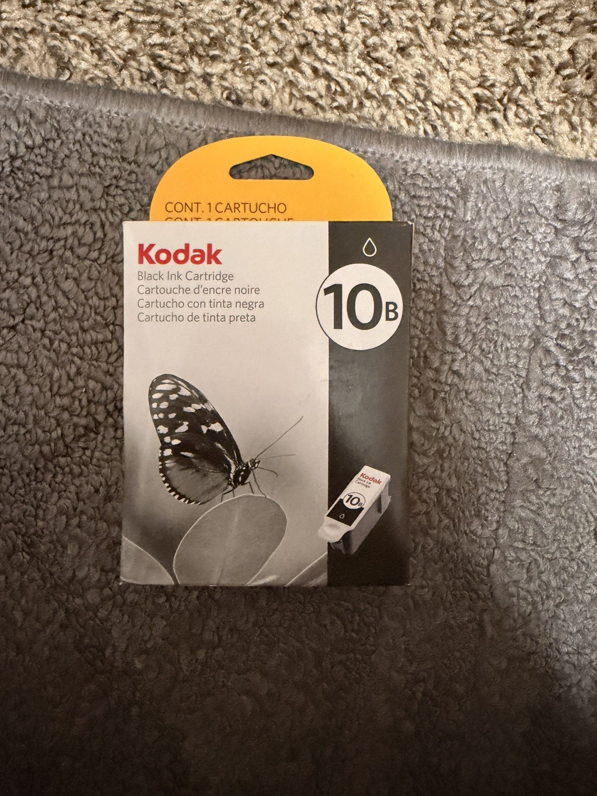 Kodak 10B Black Printer Ink Cartridge Genuine OEM 2009 New