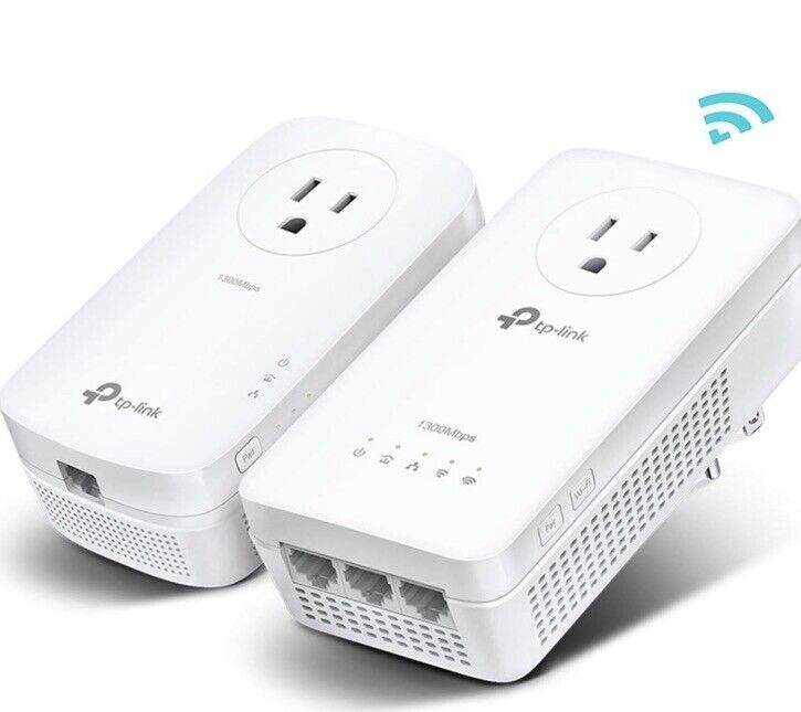 TP-Link AV1300 Powerline WiFi Extender TL-WPA8631P KIT  Ethernet Adapter White