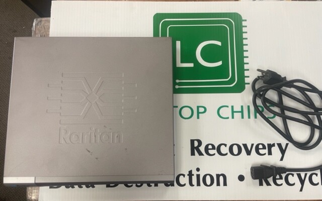 TESTED WORKING Raritan Dominion LX-108 DLX-108 8 port KVM Over Web IP Switch