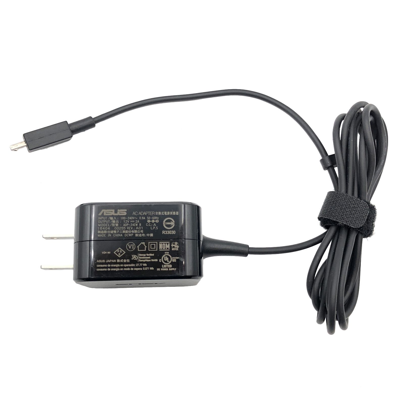 Genuine 24W ASUS AC DC Wall Adapter for Chromebook Flip C100 C100P C100PA