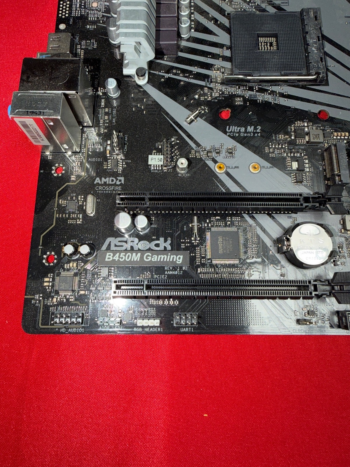 ASRock B450M Gaming AMD Socket AM4 DDR4 Desktop Motherboard WiFi Built In