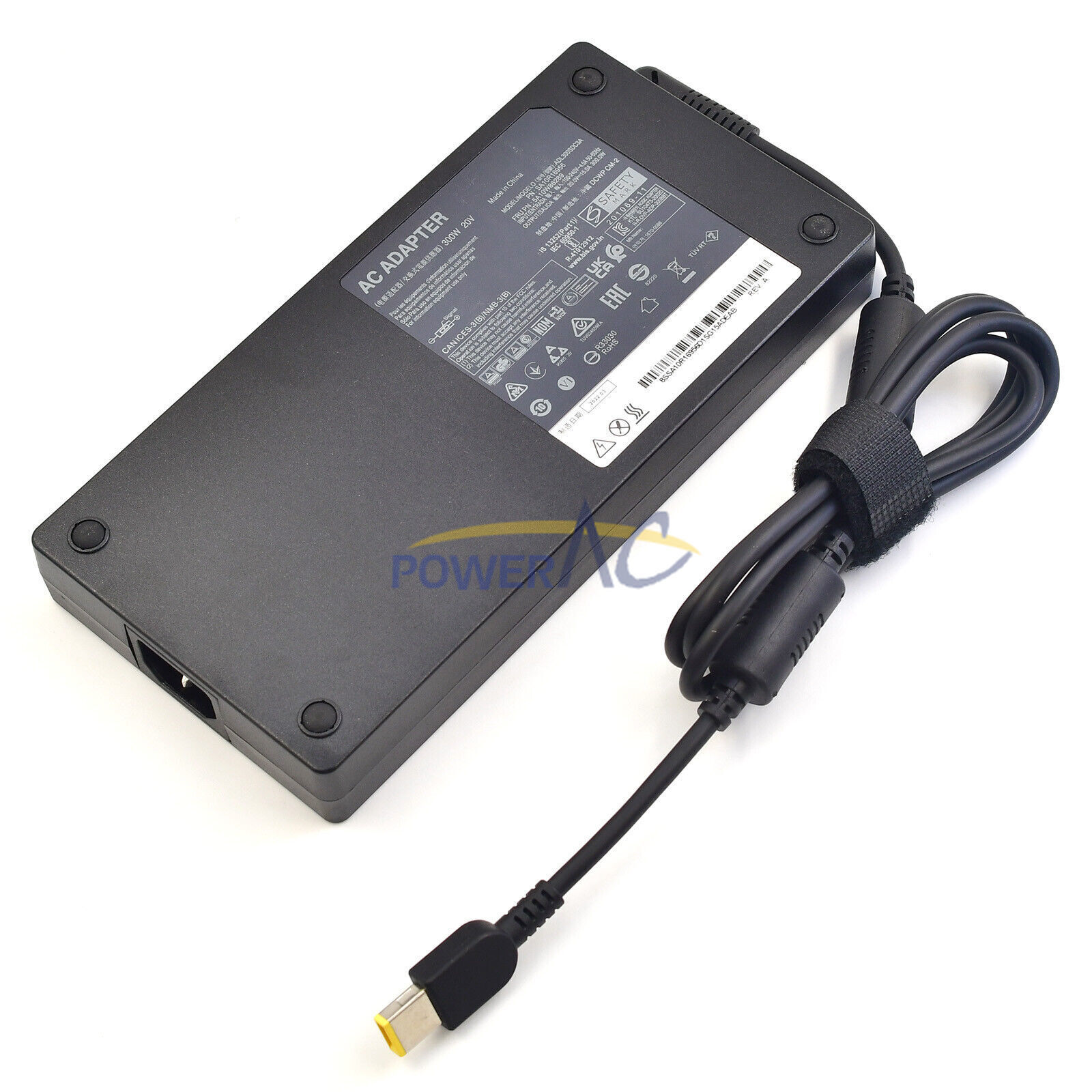 300W Laptop Charger for Lenovo Legion 5 15ACH6H 82JU00A3PB SA10R16956 20V 15A