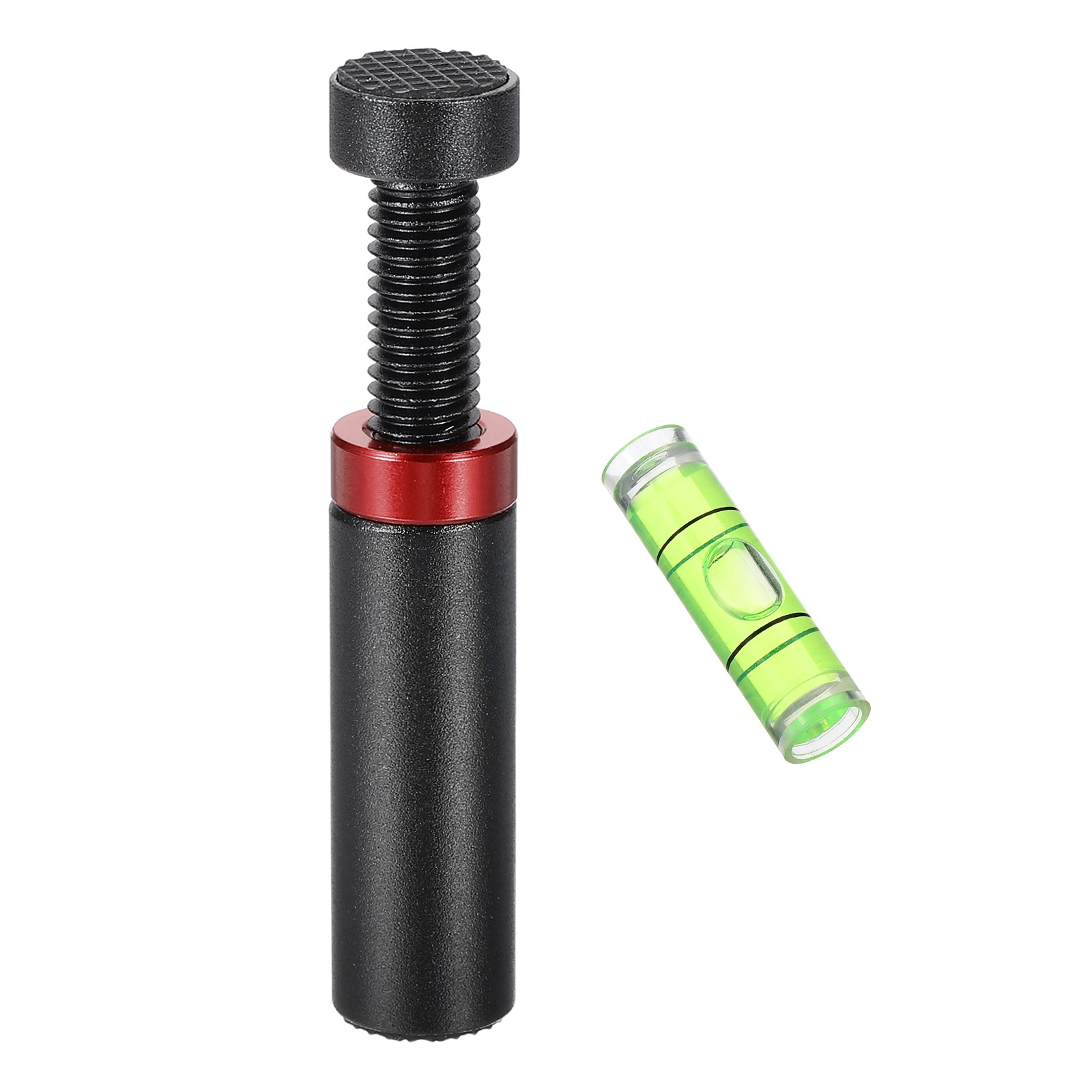 49-80mm Graphics Card GPU Support Bracket Brace with Spirit Level, Black Red