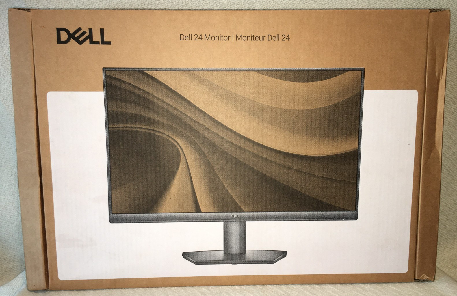 New Dell 24" FHD 16:9 Monitor Dell 24 Model VESA Mountable Flat Widescreen Black