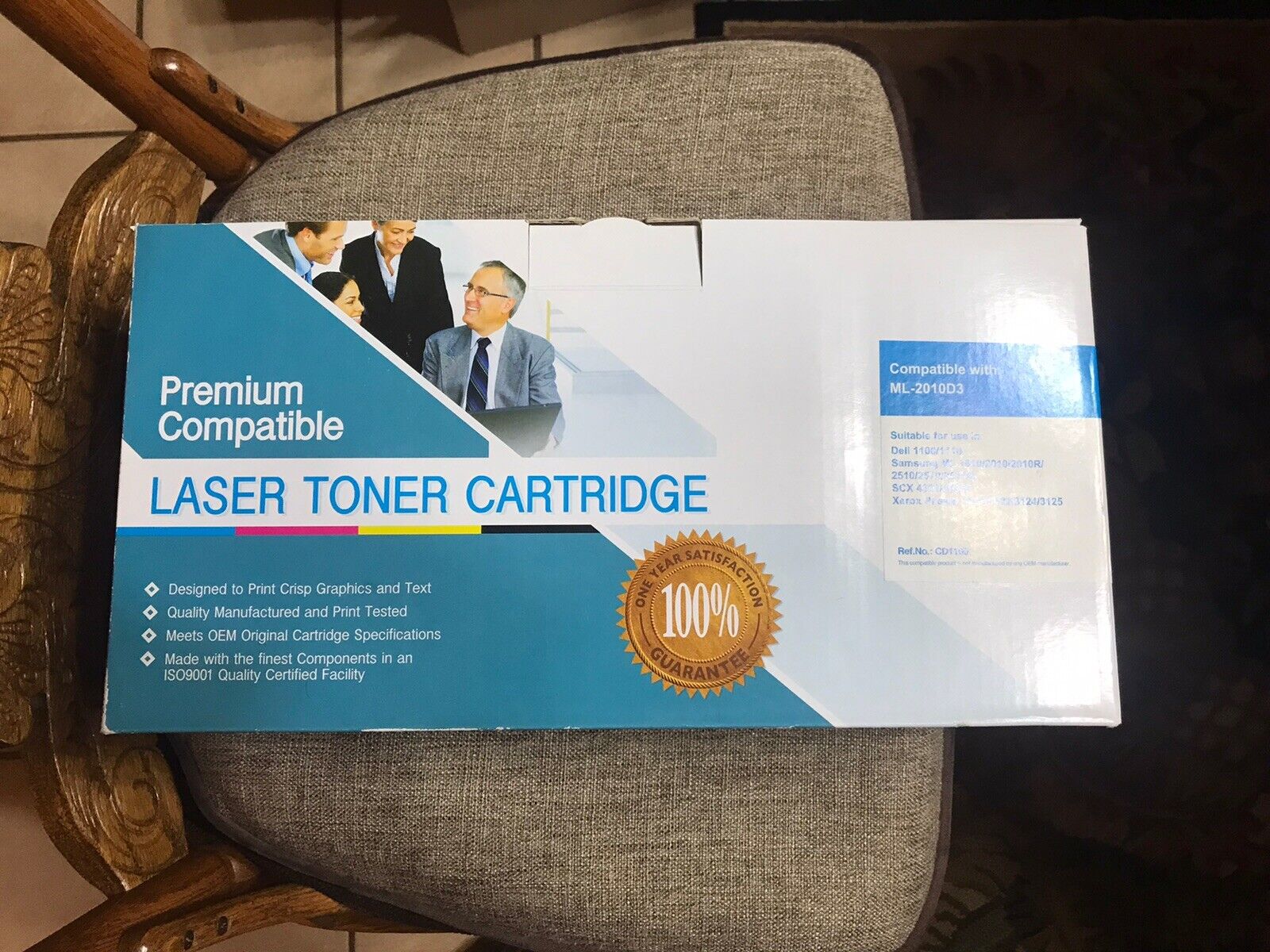 Cartridge World Black Toner Cartridge Replacement For Dell 1100/1110 New Sealed