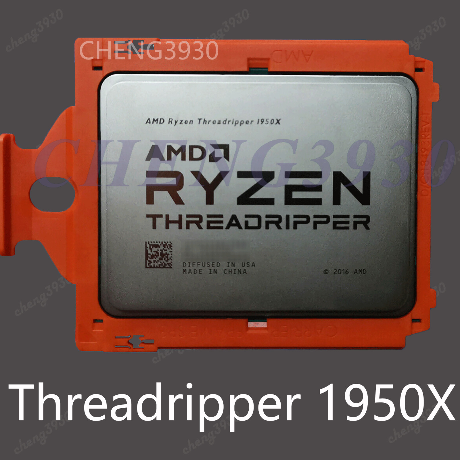 AMD Ryzen Threadripper 1950x 16 cores 32 threads 3.40ghz tr4 x399 CPU processor