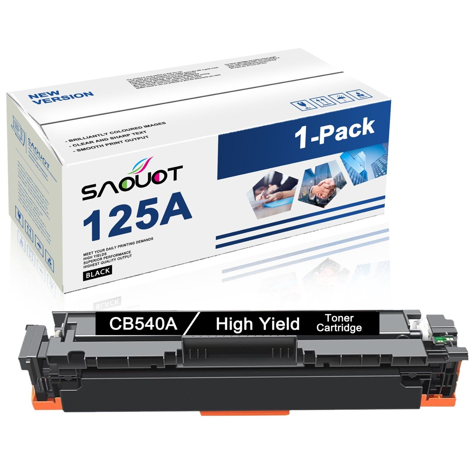 125A High Quality Toner Cartridges Replacement for HP CB540A CP1514n CP1515n