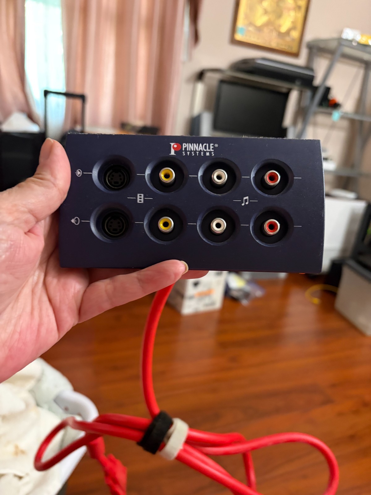 Pinnacle Systems Blue Box Audio/Video Breakout Box | Model 401-60734 | MINT Cond