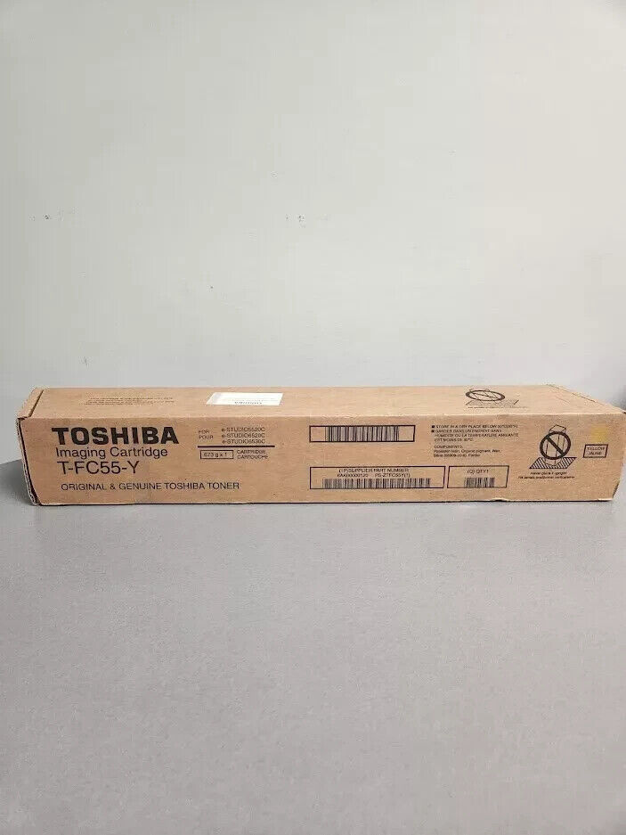 Toshiba TFC55Y Yellow Toner Cartridge E Studio 5520C