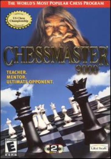 Chessmaster 9000 PC CD chess lessons & tutorials learning strategy board game
