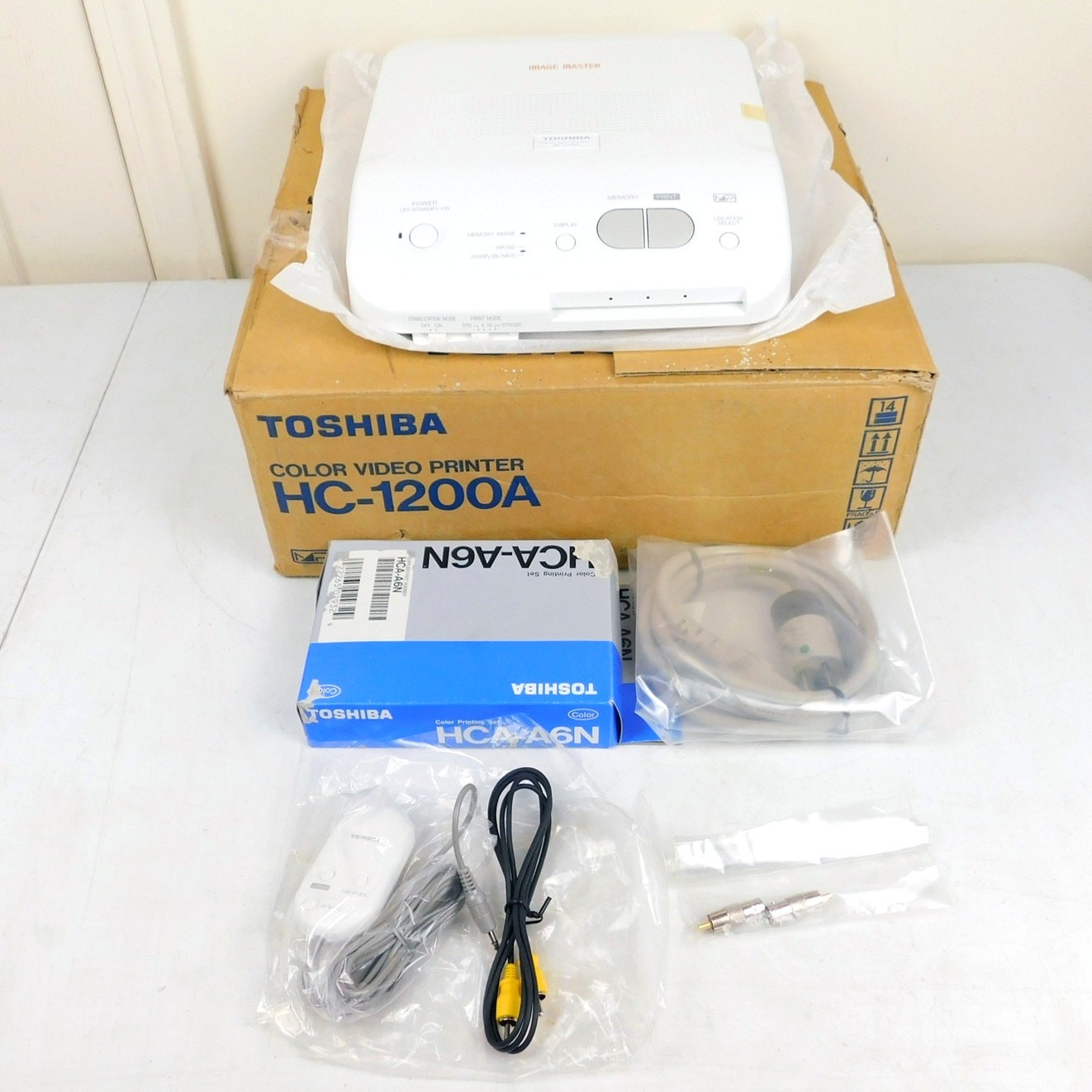 Toshiba HC-1200A Color Video Printer Image Master New Open Box Composite Input