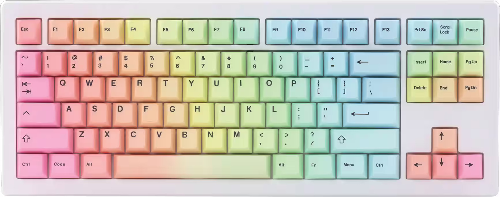 DROP - CSTM80 TKL Wired Mechanical Gaming Keyboard with RGB Backlighting - Prism