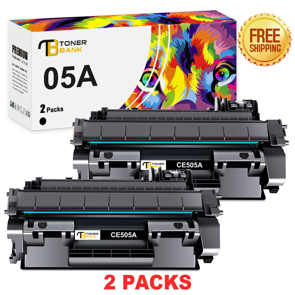 For HP 05A CE505A Toner Cartridge HP LaserJet P2055dn P2035n P2050 P2055x P2055d