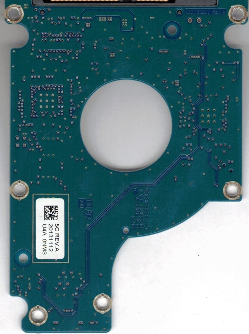 PCB ST2000LM003 Seagate HN-M201RAD/AVN F/W: 2BC10001 100731207 REV A